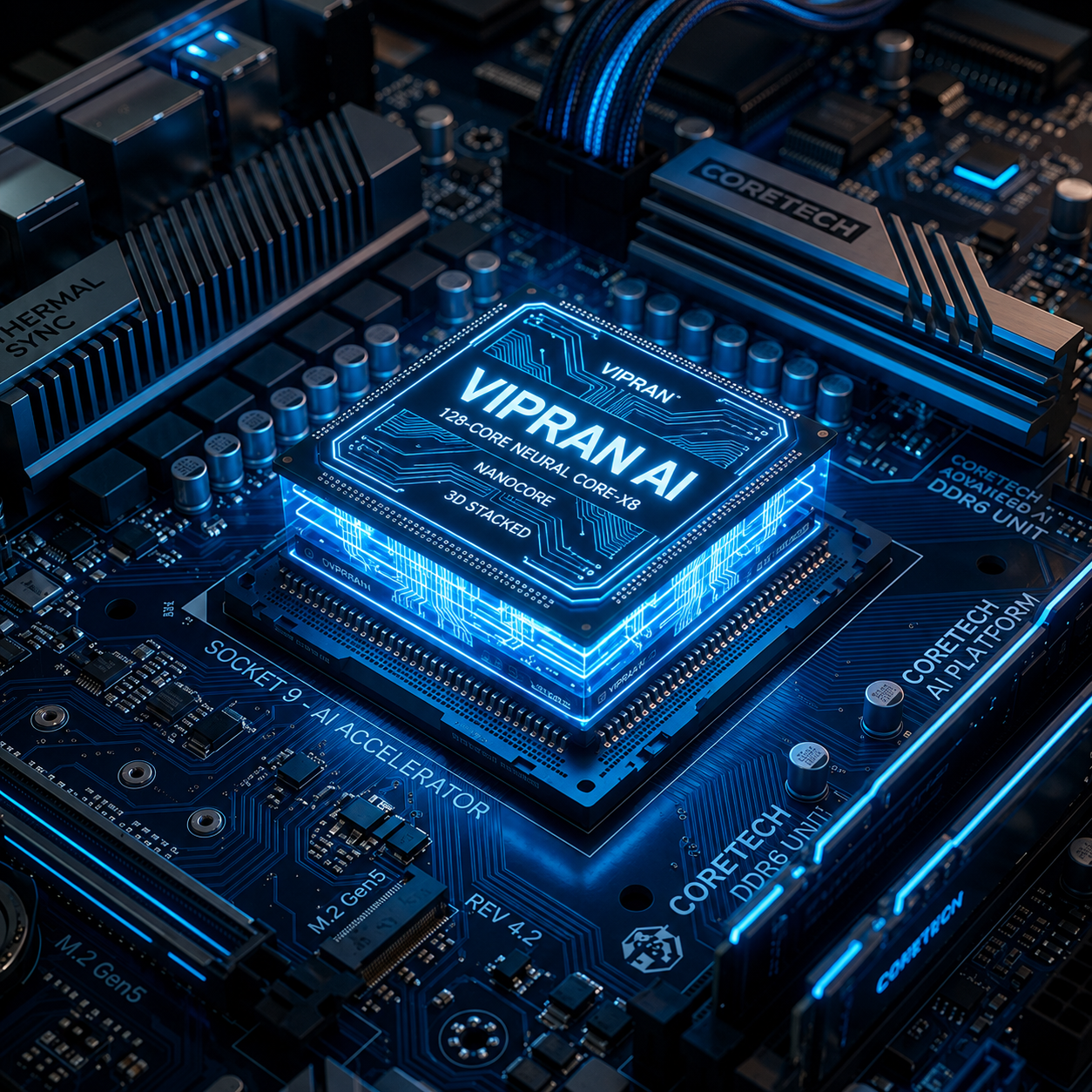 Vipran Semiconductor AI Chip